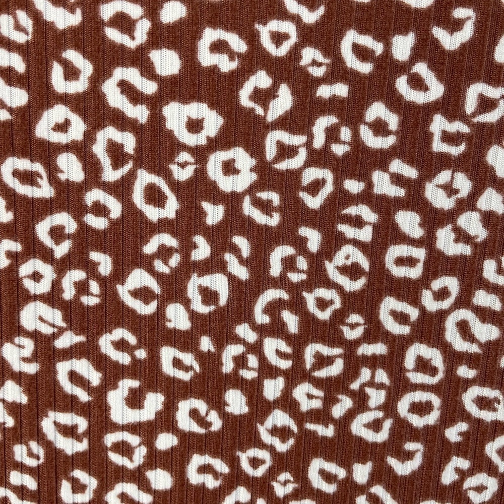 See You Monday Brown Cheetah Print Dress Large Girl Juniors - Picture 6 of 6